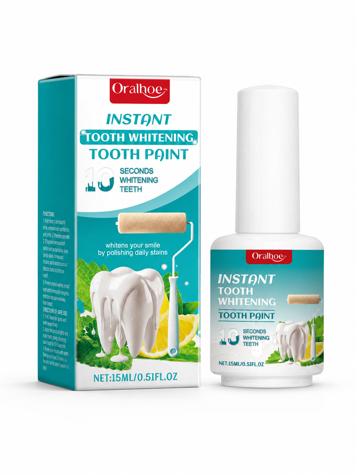 Teeth Whitening Paint – Instant 10-Second Stain Removal