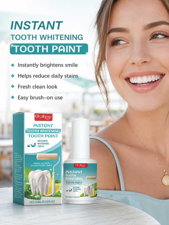 Teeth Whitening Paint – Instant 10-Second Stain Removal