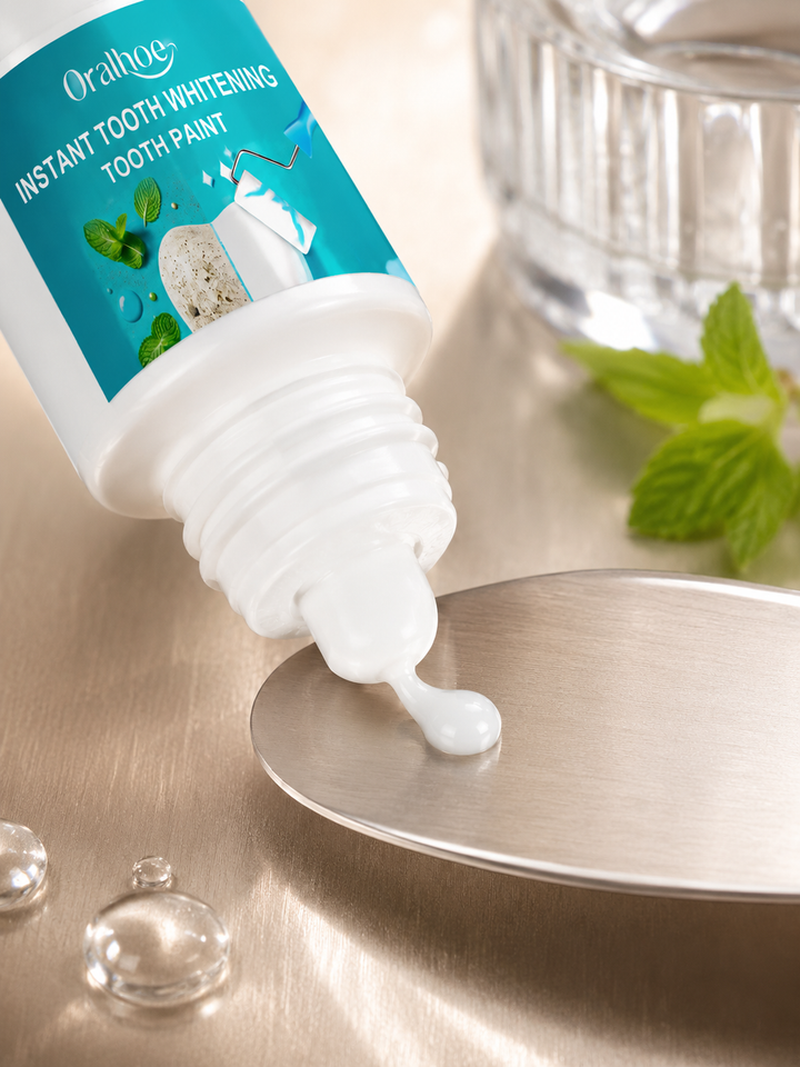 Instant Whitening Tooth Paint — Whiter Smile in 10 Seconds