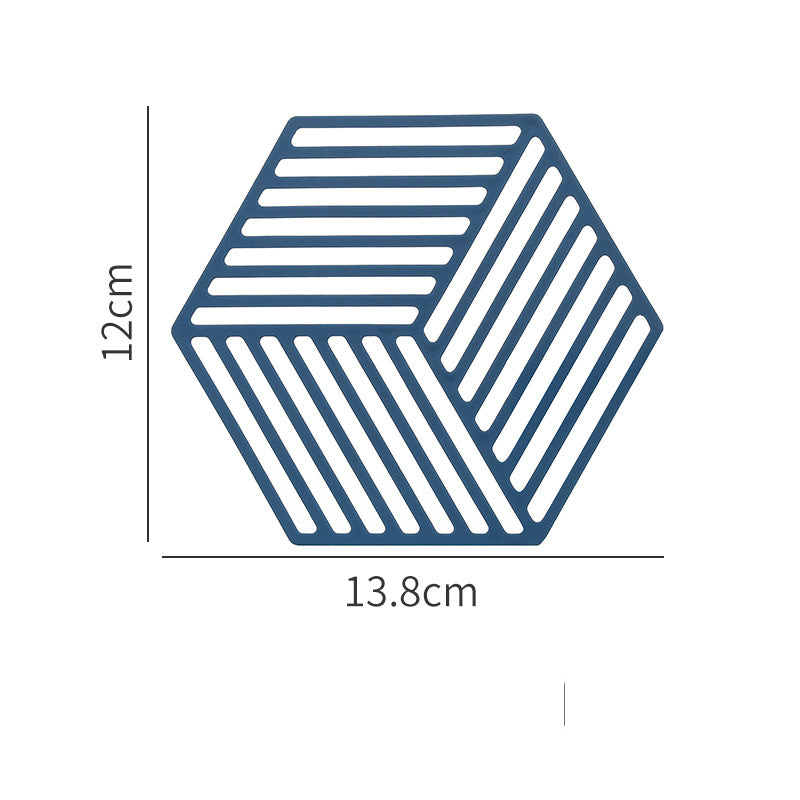 Silicone Hot Pot Trivet: Heat-Resistant Waterproof Table Mat