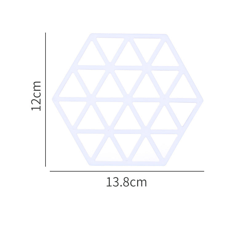 Silicone Hot Pot Trivet: Heat-Resistant Waterproof Table Mat