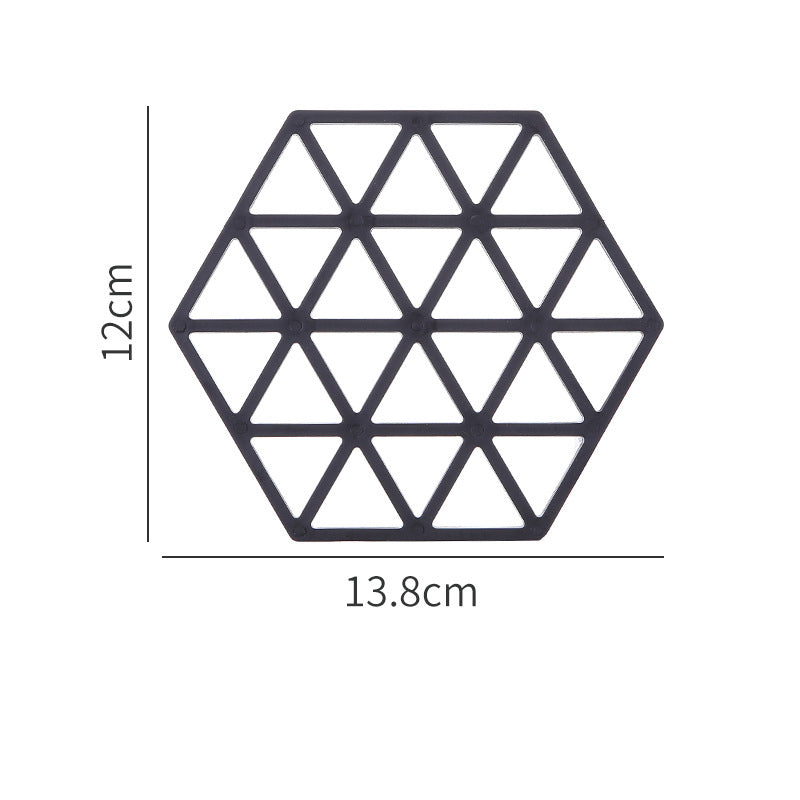 Silicone Hot Pot Trivet: Heat-Resistant Waterproof Table Mat