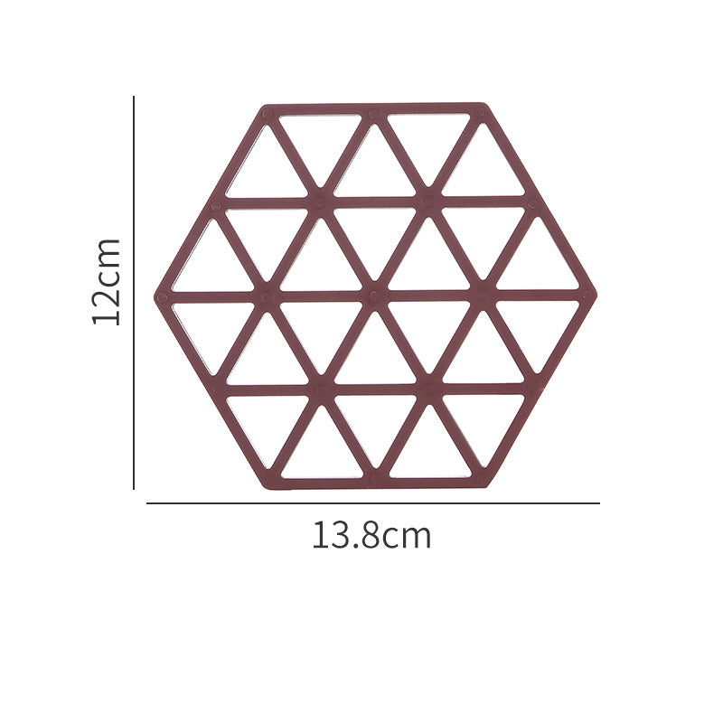 Silicone Hot Pot Trivet: Heat-Resistant Waterproof Table Mat