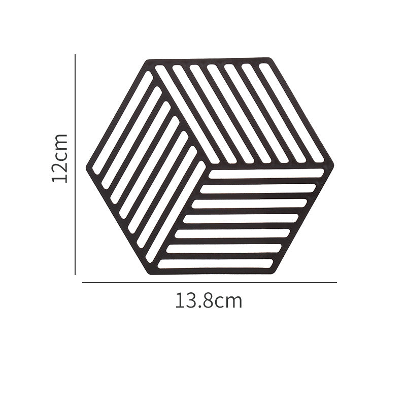 Silicone Hot Pot Trivet: Heat-Resistant Waterproof Table Mat