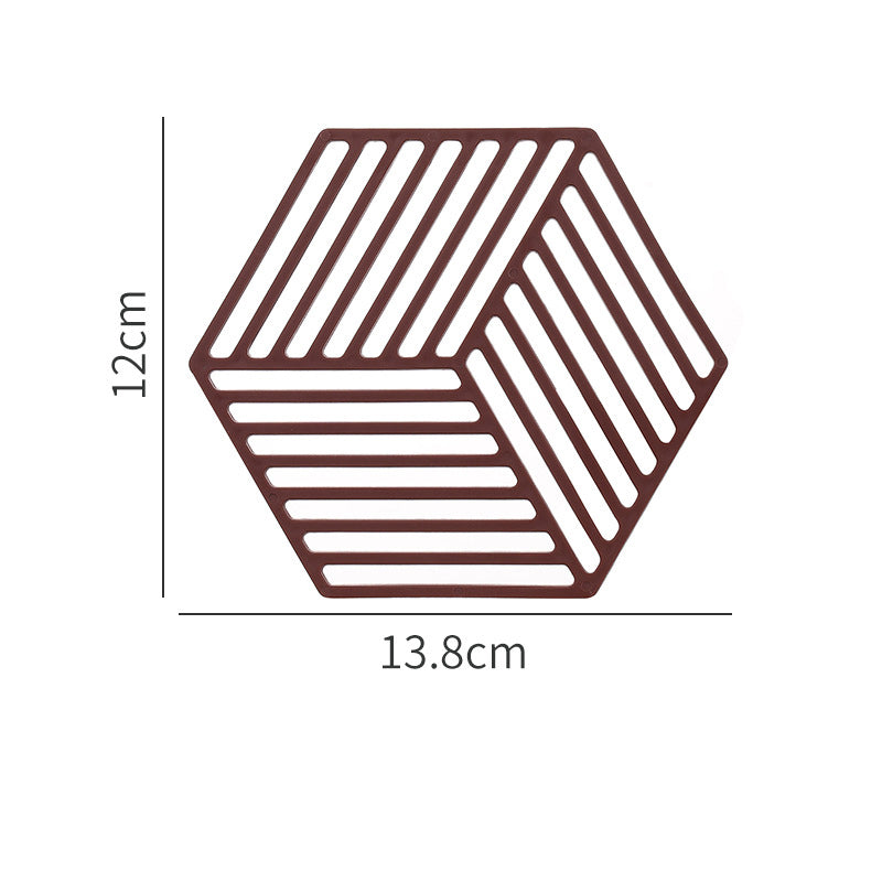 Silicone Hot Pot Trivet: Heat-Resistant Waterproof Table Mat