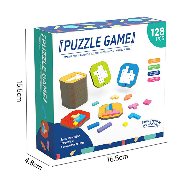Color Block Puzzle Game for Family Brain-Building Play