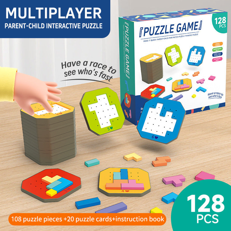 Color Block Puzzle Game for Family Brain-Building Play