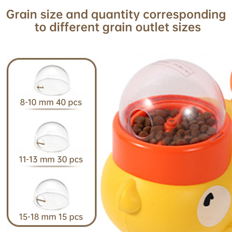 Cartoon Dog Feeder Toy: Washable Anti-Slip Design