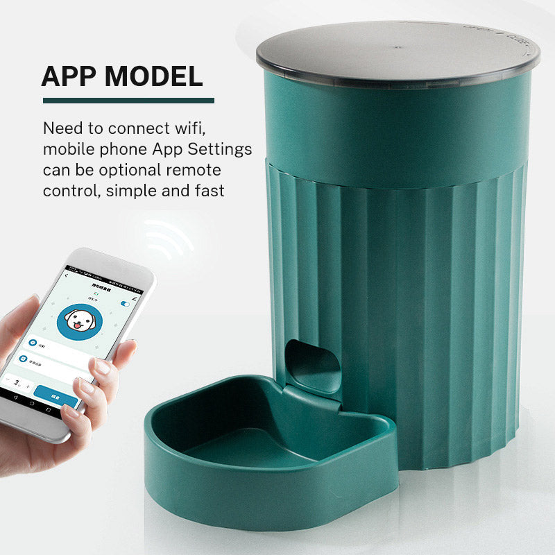 Smart Automatic Cat Feeder with App-Controlled Scheduling