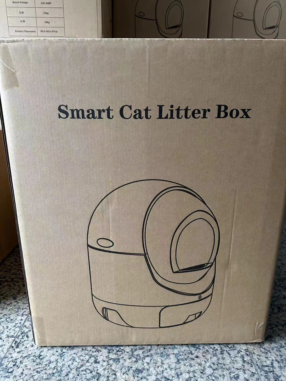 Self-Cleaning Cat Litter Box with App Control & Odor Removal