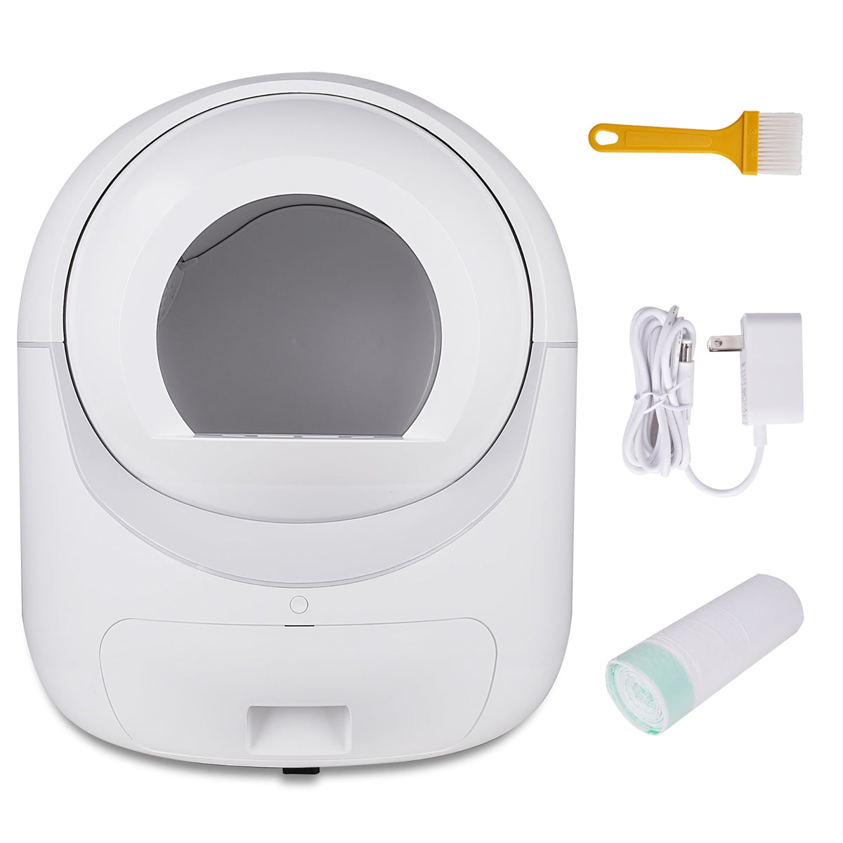Self-Cleaning Cat Litter Box with App Control & Odor Removal