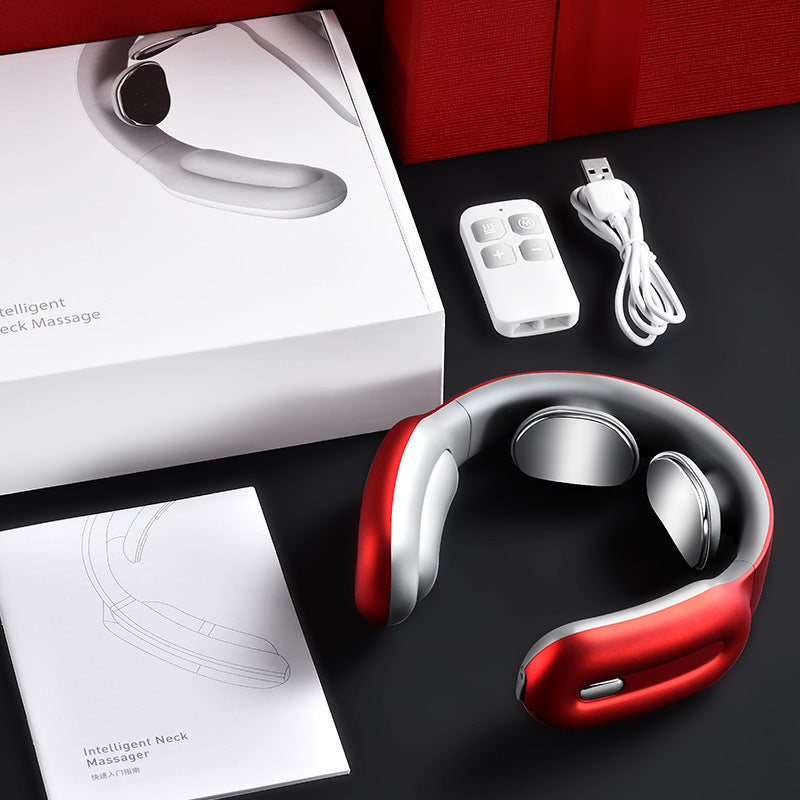 Heated Neck Massager with Pulse Therapy & 42°C Heat
