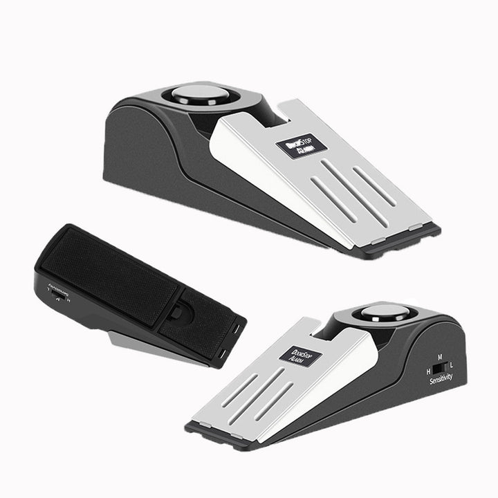 Portable Door Alarm Stopper for Travel Room Security