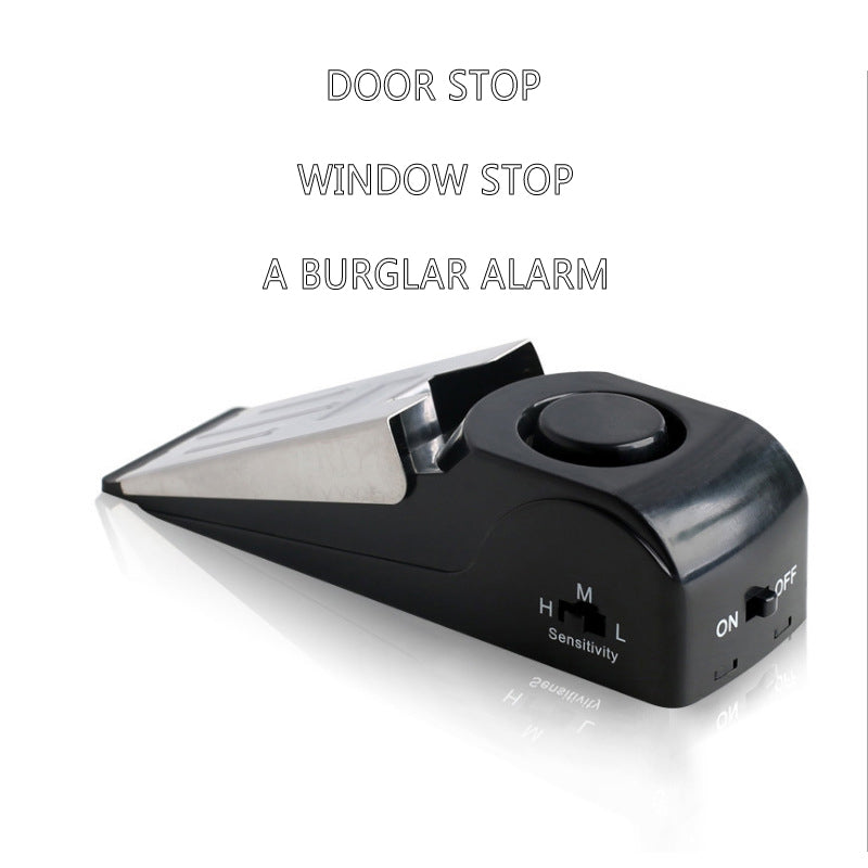 Portable Door Alarm Stopper for Travel Room Security