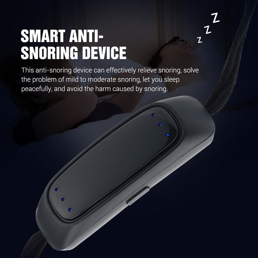 Smart Anti-Snoring Device with Gentle Pulse Stimulation