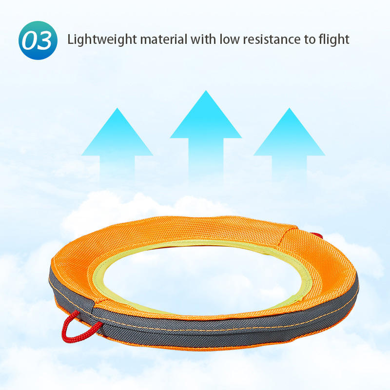 Interactive Dog Frisbee for Fetch & Outdoor Exercise