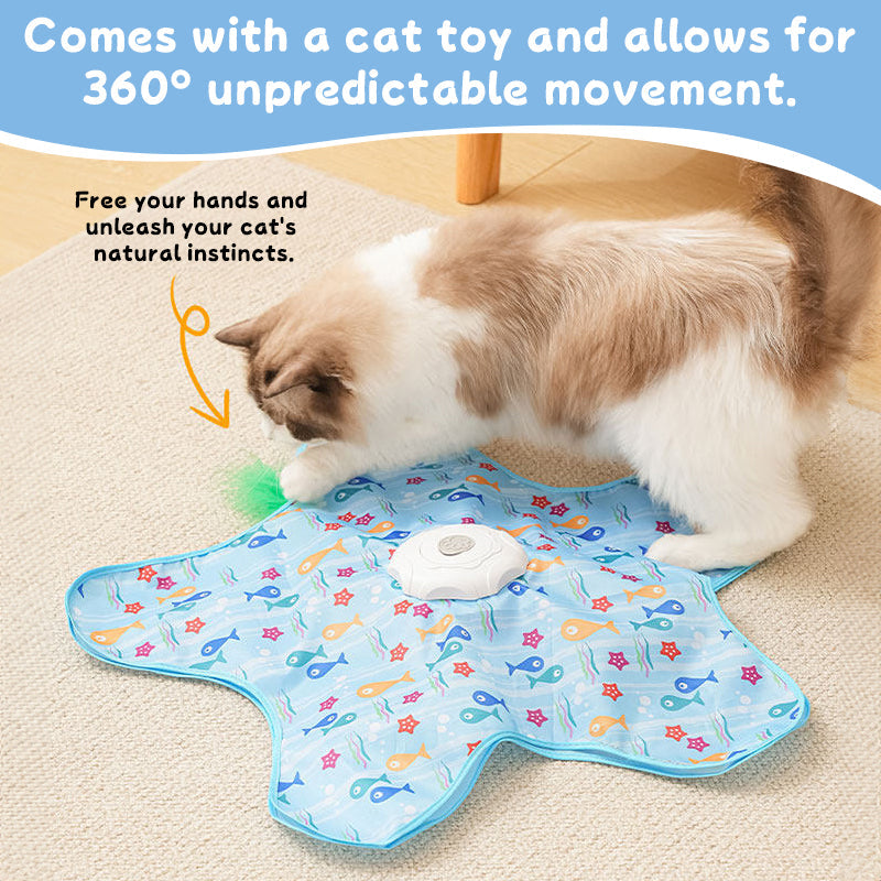 Interactive Cat Toy for Indoor Play and Chase Fun