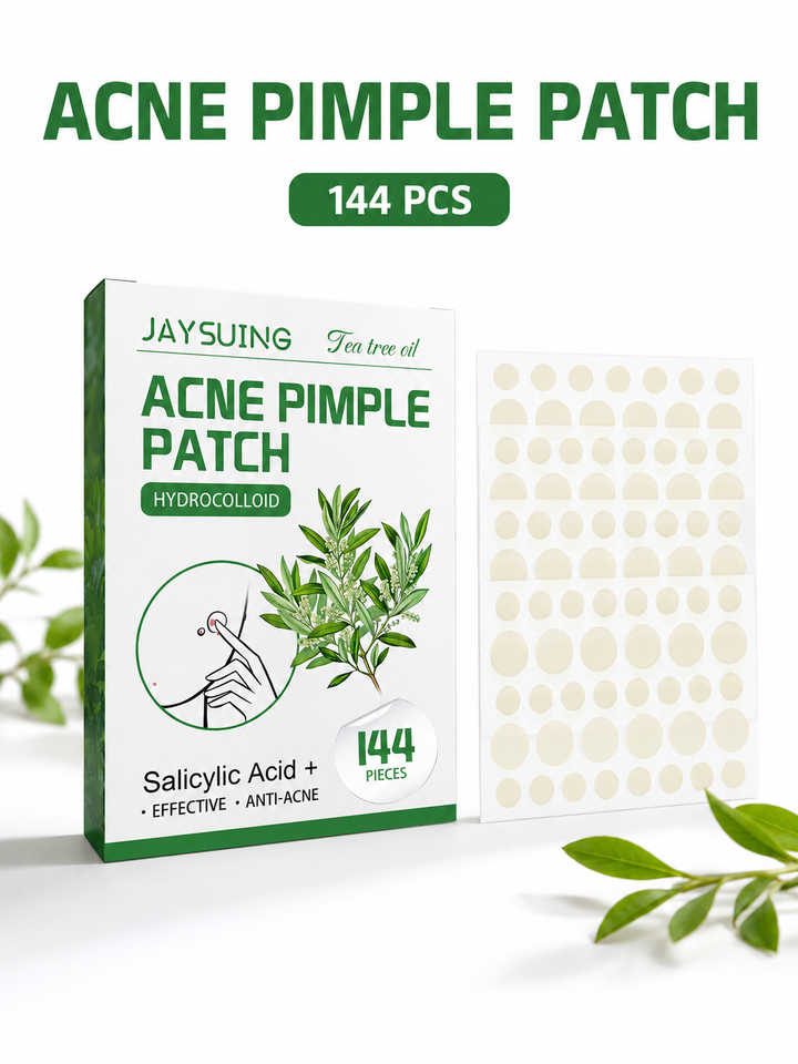 Invisible Acne Patches — Flatten Pimples & Fade Marks | 144 Ct