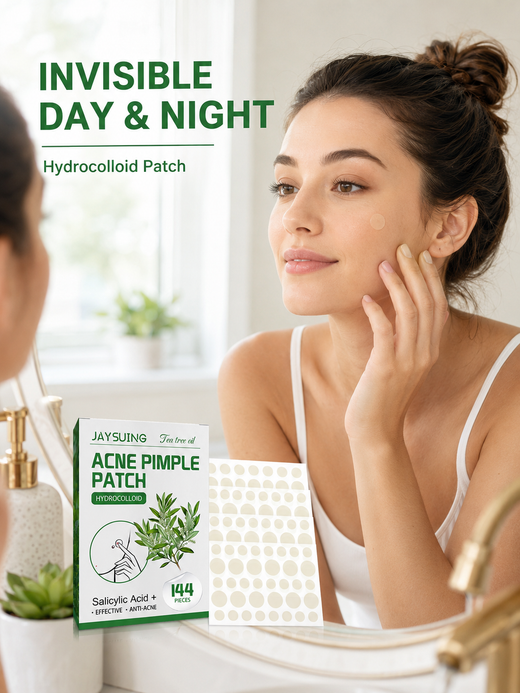Invisible Acne Patches — Flatten Pimples & Fade Marks | 144 Ct