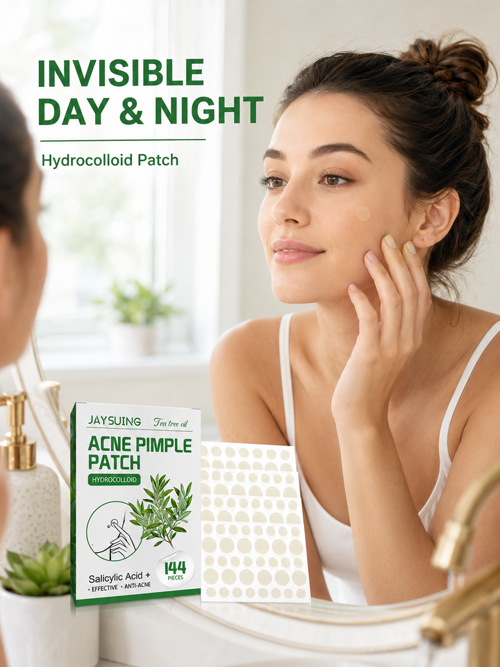 Invisible Acne Patches — Flatten Pimples & Fade Marks | 144 Ct