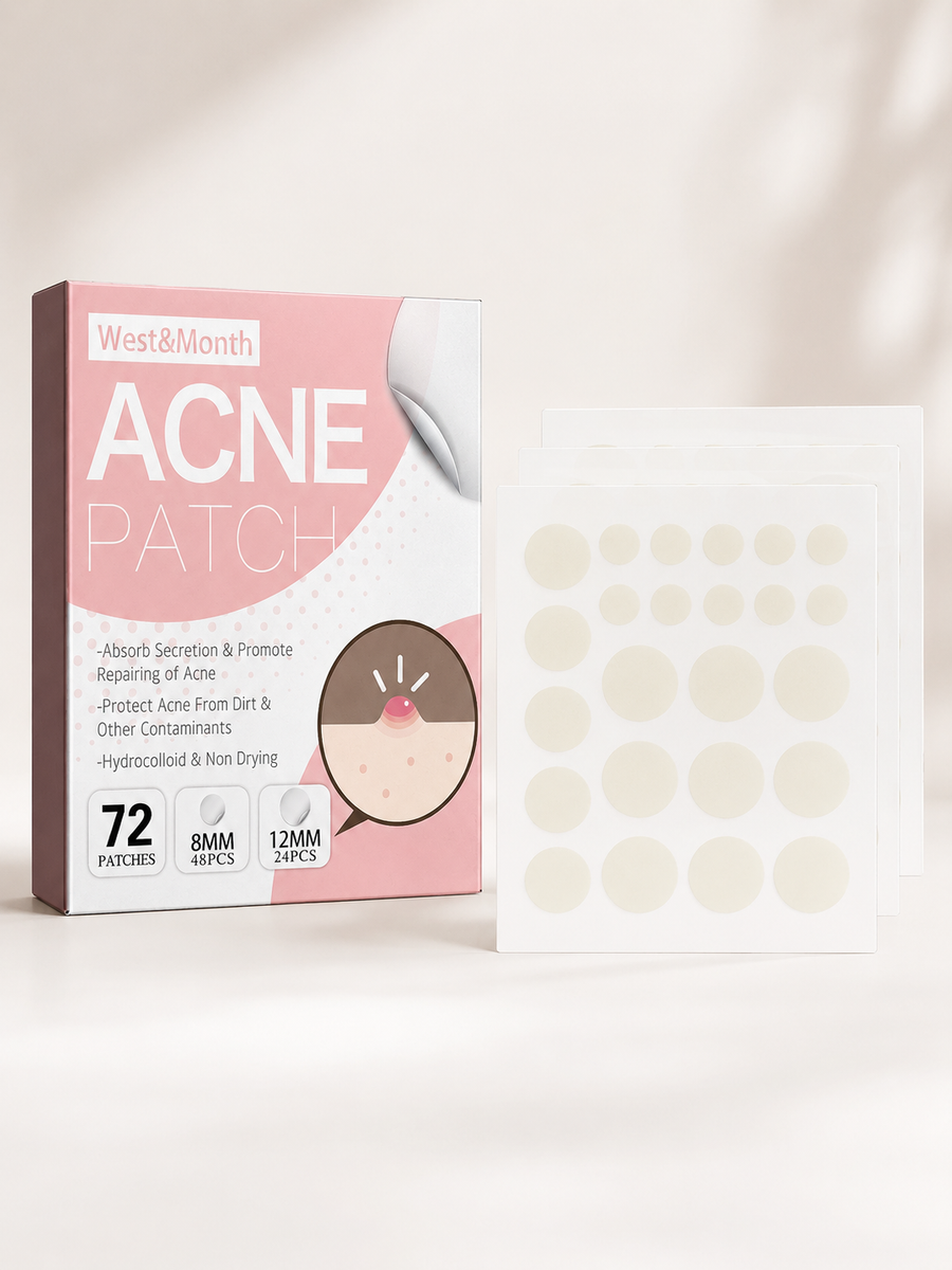Invisible Acne Patches — Clear Breakouts Overnight Without Drying
