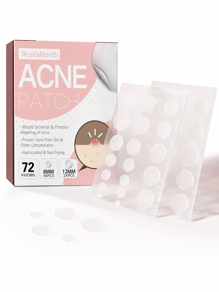Invisible Acne Patches — Clear Breakouts Overnight Without Drying