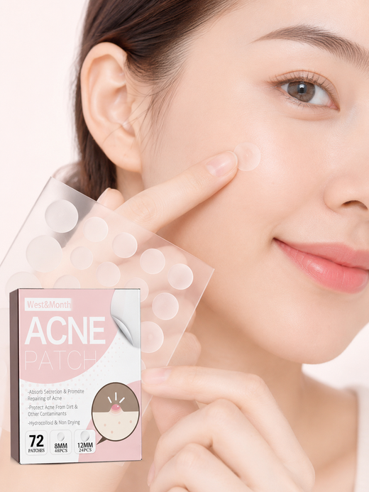 Invisible Acne Patches — Clear Breakouts Overnight Without Drying