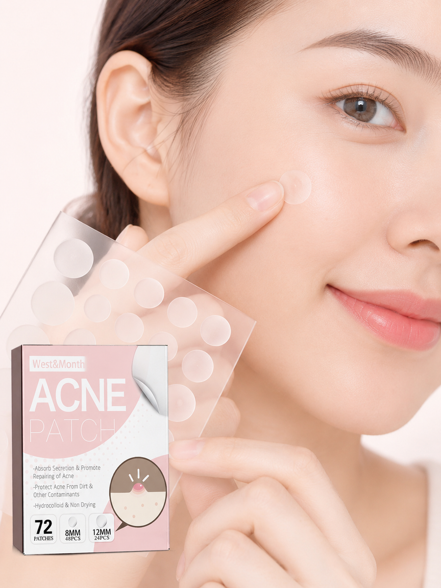Invisible Acne Patches — Clear Breakouts Overnight Without Drying
