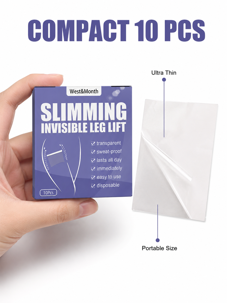 Invisible Leg Lift Strips — Instant Thigh Smoothing, All-Day Hold