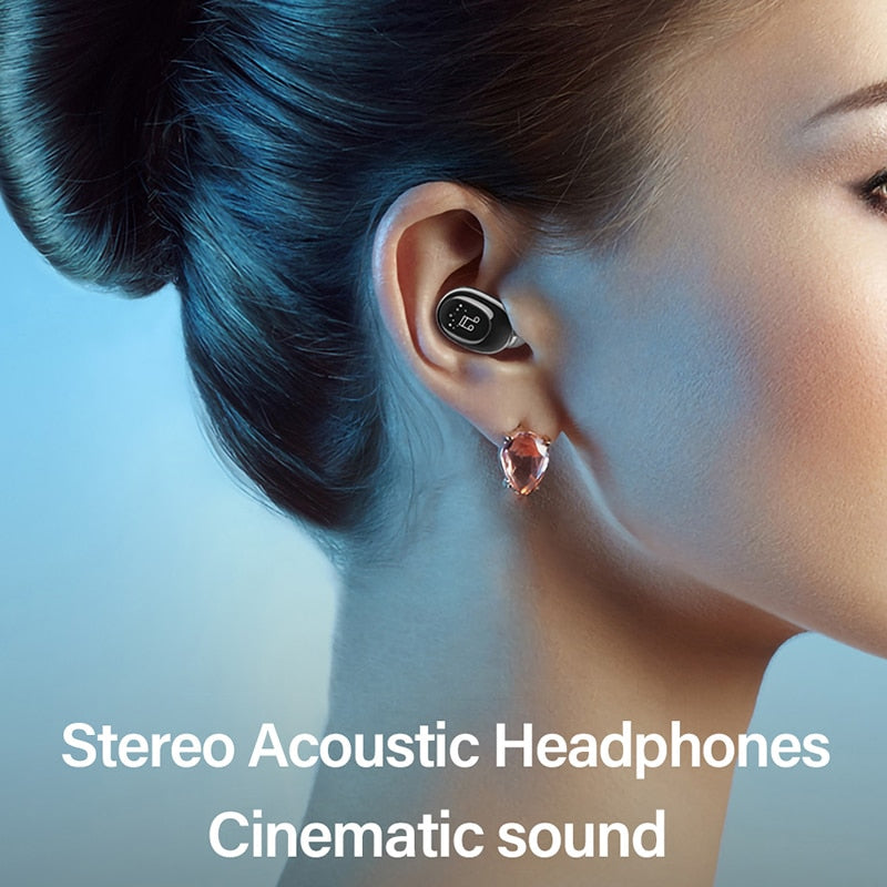 Wireless Earbuds 2.5g Ultra-Light Touch Control TWS