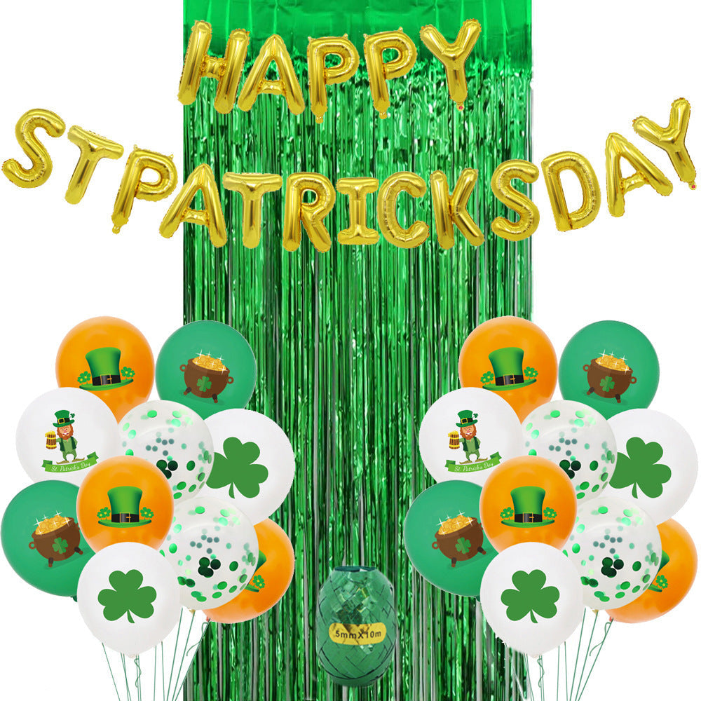 St. Patrick’s Day Balloons 26pc Festive Party Decor