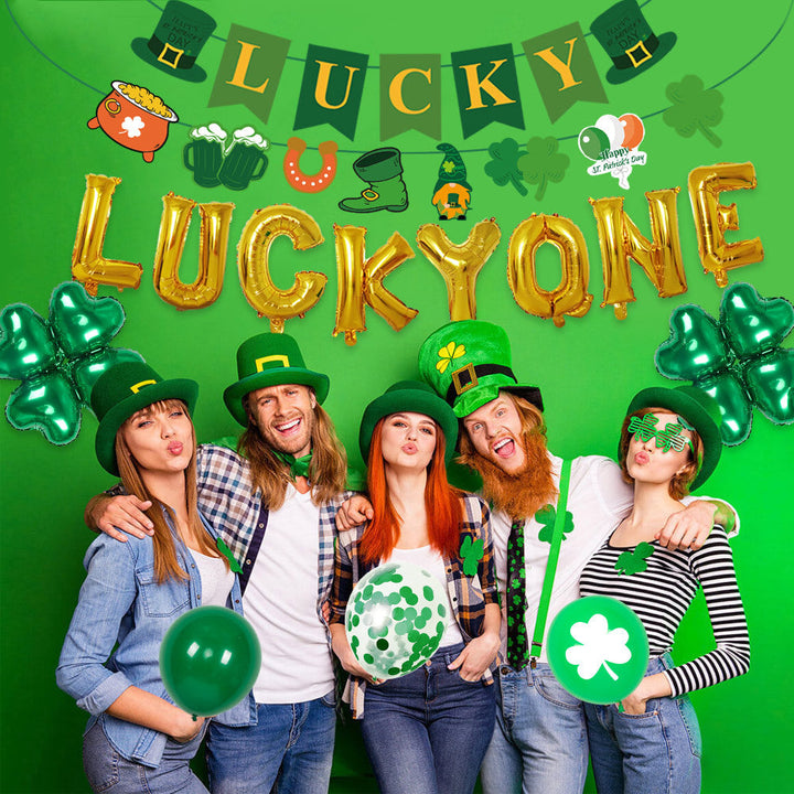 St. Patrick's Day Balloon Decoration Set | LUCKY ONE