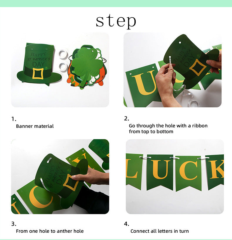St. Patrick's Day Balloon Decoration Set | LUCKY ONE