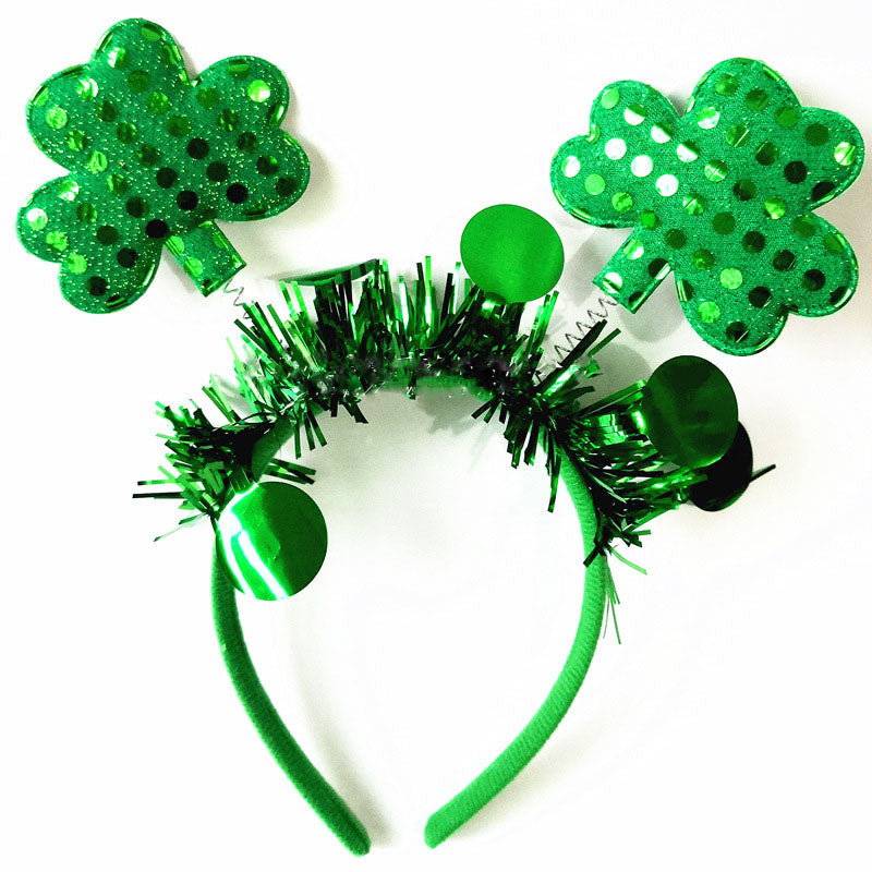 St. Patrick’s Day Clover Headband for Festive Looks