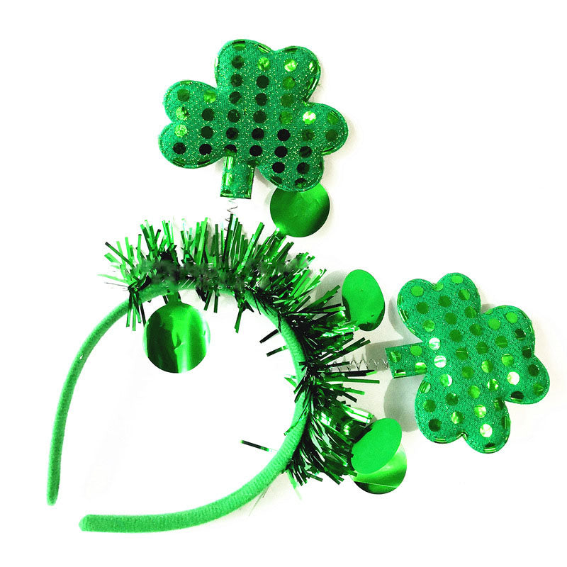 St. Patrick’s Day Clover Headband for Festive Looks