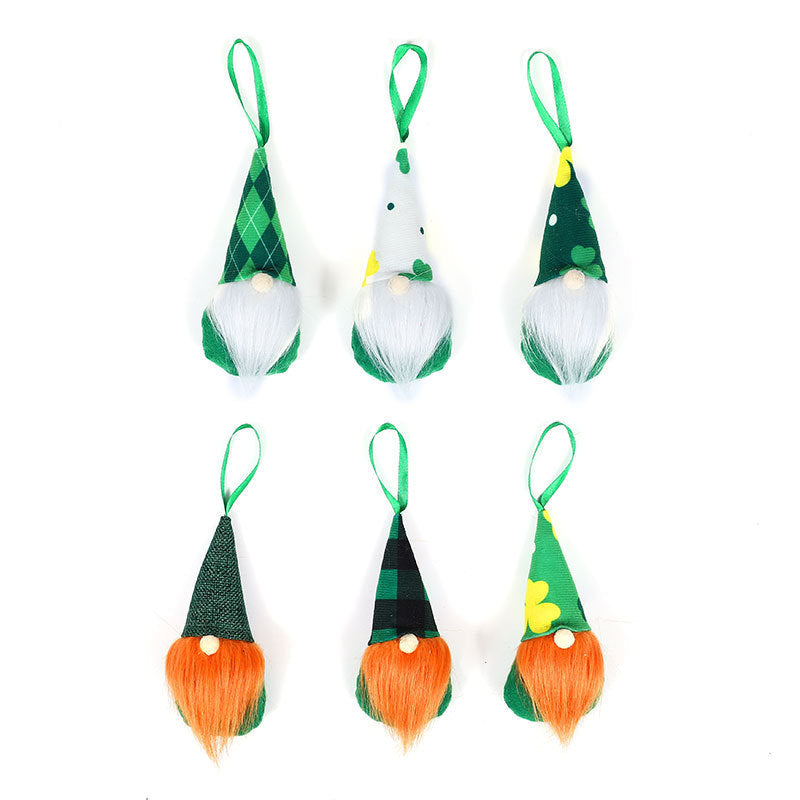 Irish Gnome Hanging Ornament for Playful Seasonal Decor