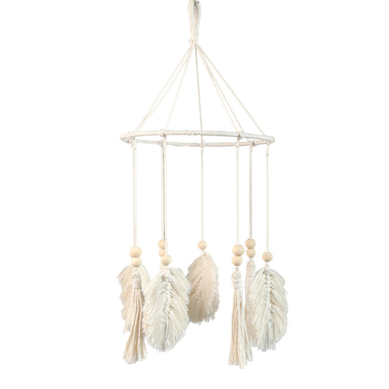 Iron Ring Wind Chime Decor for Bohemian Home Texture