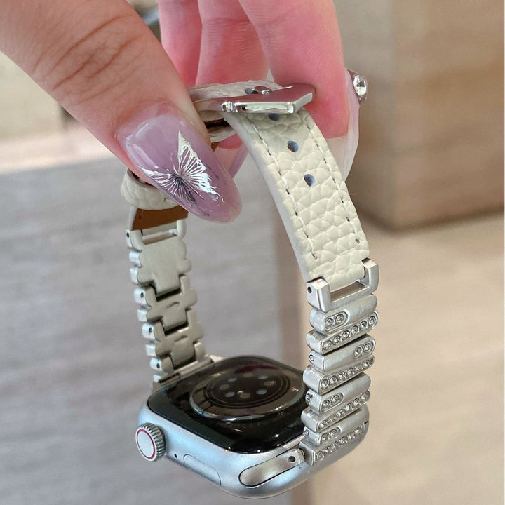 Rhinestone Apple Watch Band for Elegant Everyday Style