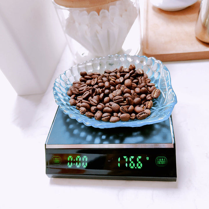 Coffee Scale with Timer: 0.1g Precision for Espresso