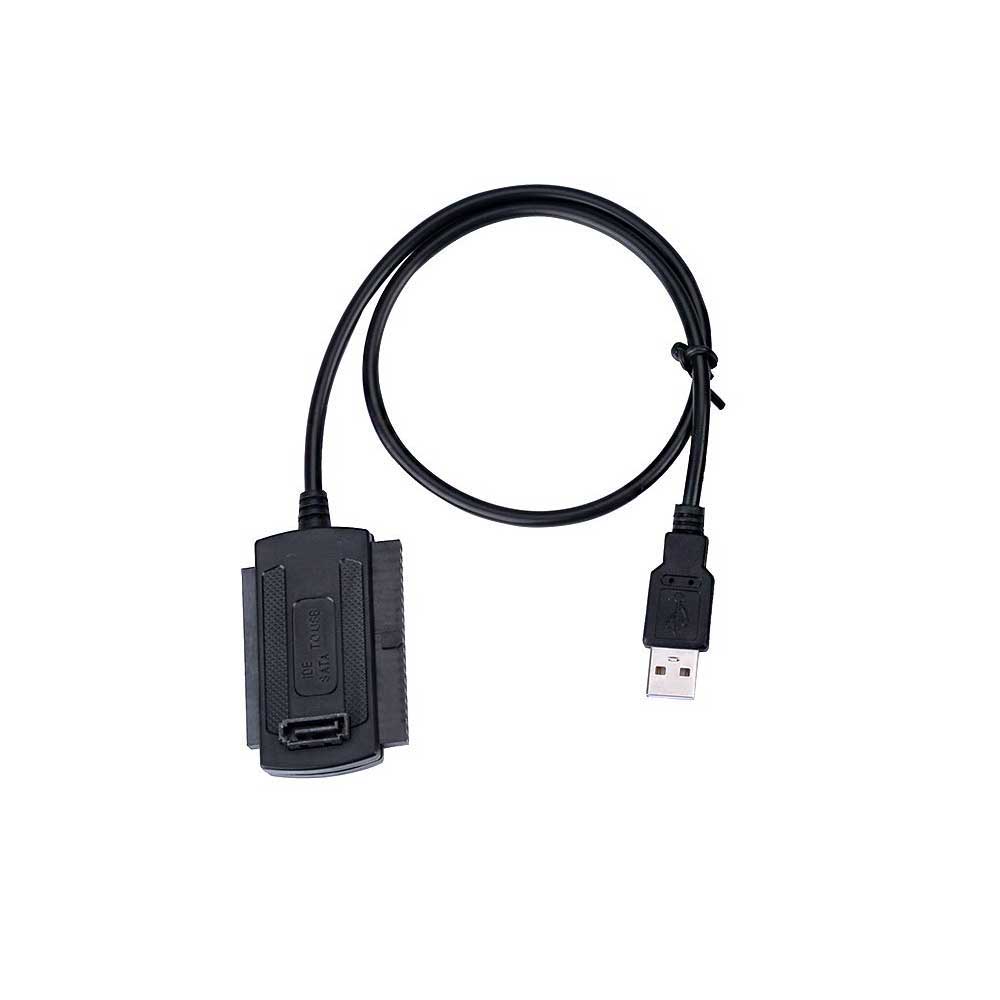 USB 2.0 IDE SATA Hard Drive Adapter with Power Supply