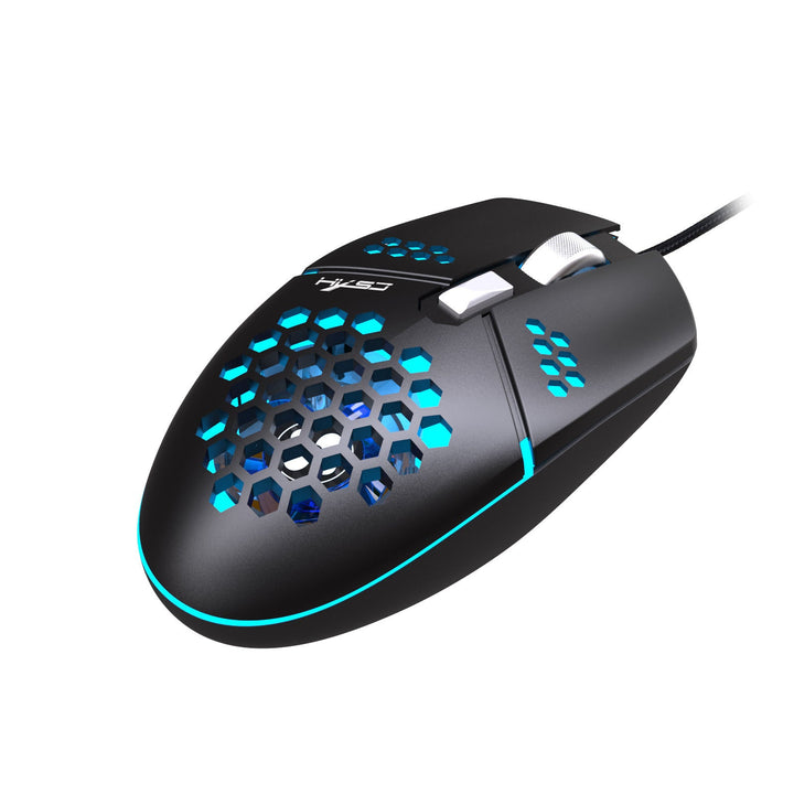 Wired Gaming Mouse with Cooling Fan, 8000 DPI Sensor
