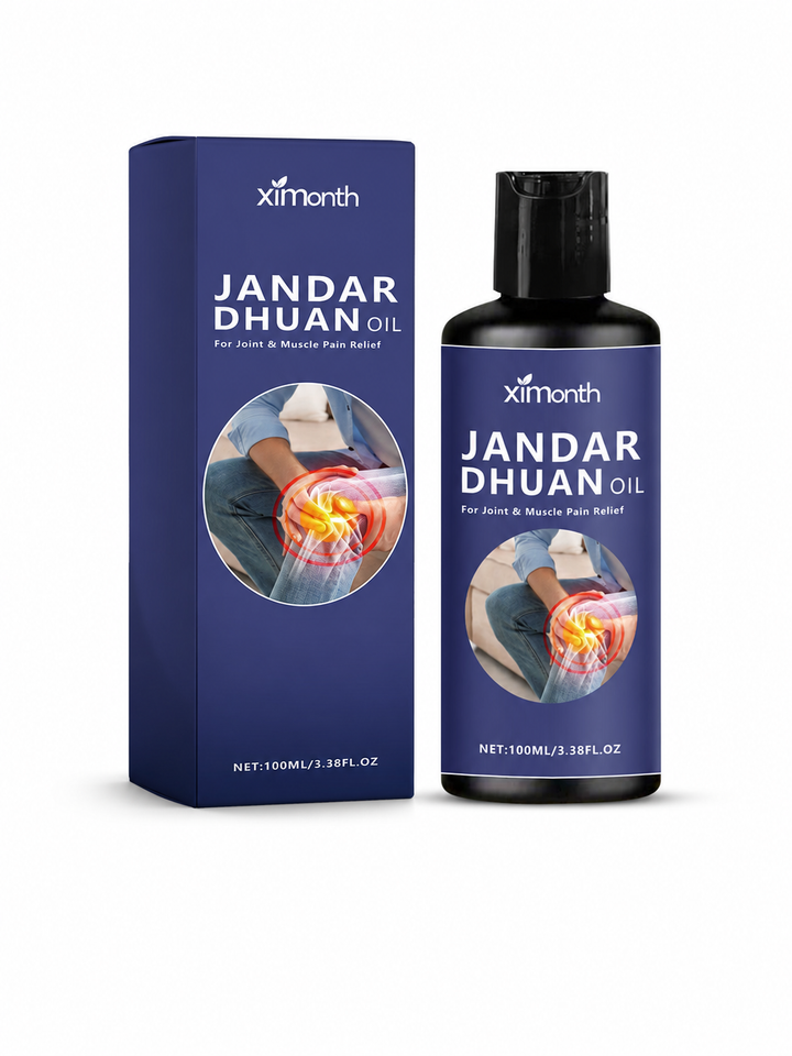 Pain Relief Massage Oil — Joint & Muscle Flexibility