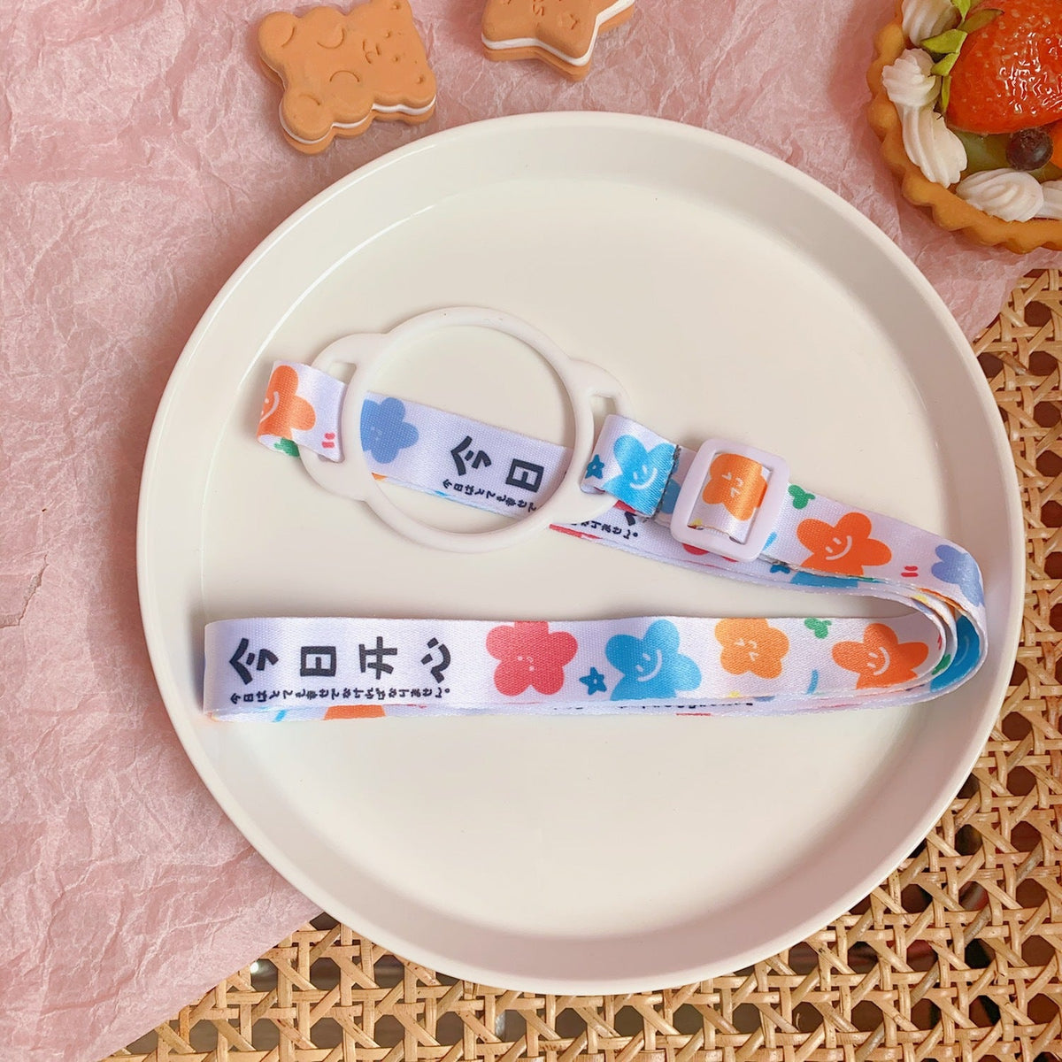 Kawaii Milk Bottle Water Bottle With Crossbody Strap