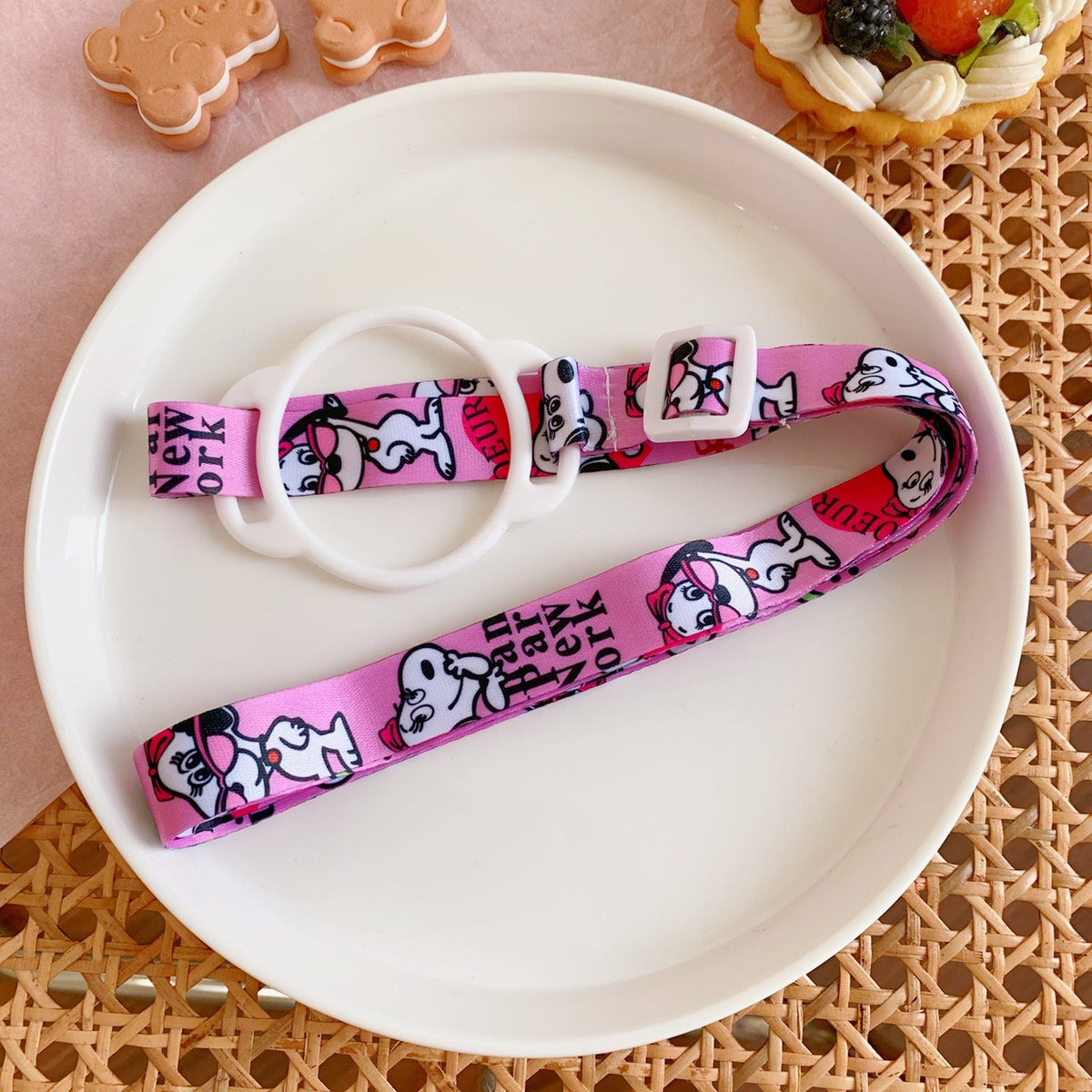 Kawaii Milk Bottle Water Bottle With Crossbody Strap