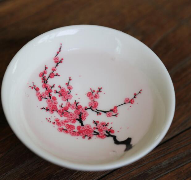 Cherry Blossom Sake Cup That Reveals Blossoms When Cold