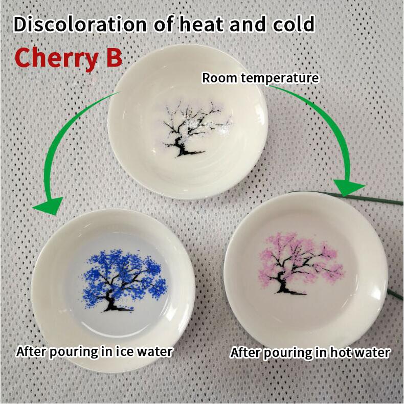 Cherry Blossom Sake Cup That Reveals Blossoms When Cold