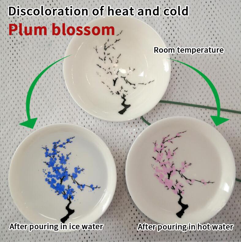 Cherry Blossom Sake Cup That Reveals Blossoms When Cold