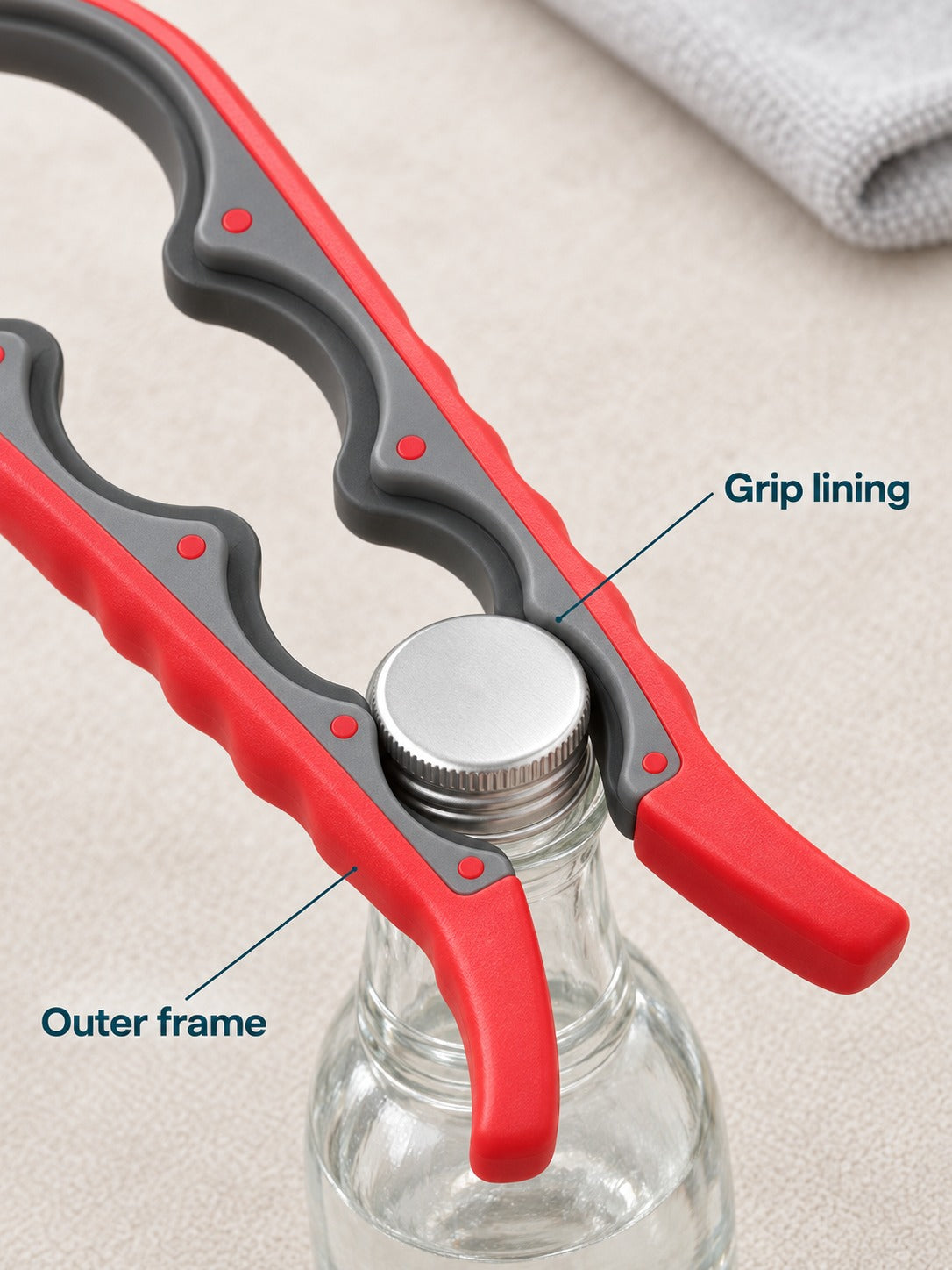 Jar Opener Set: 4-in-1 Grip Tools for Stuck Lids