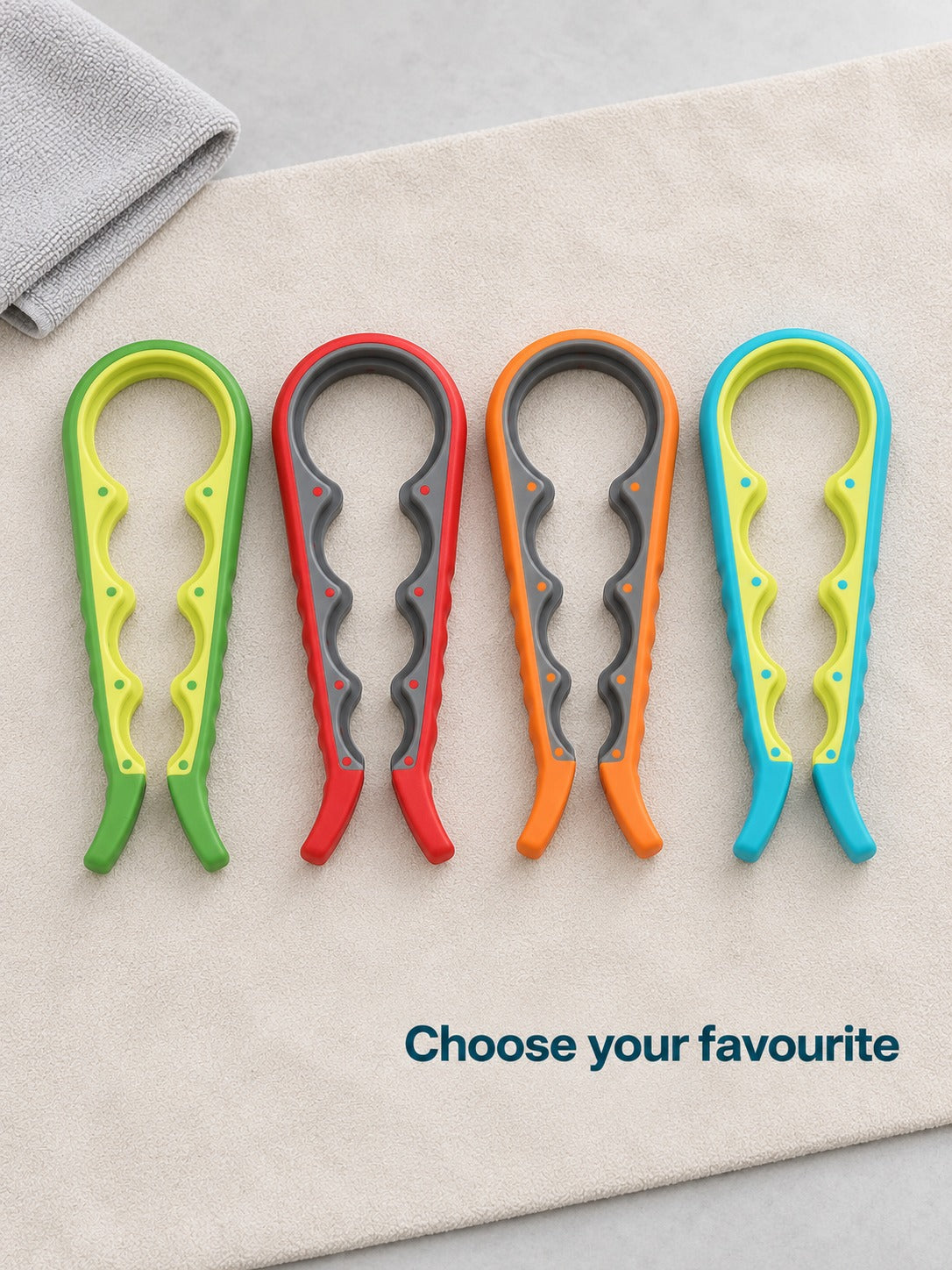 Jar Opener Set: 4-in-1 Grip Tools for Stuck Lids
