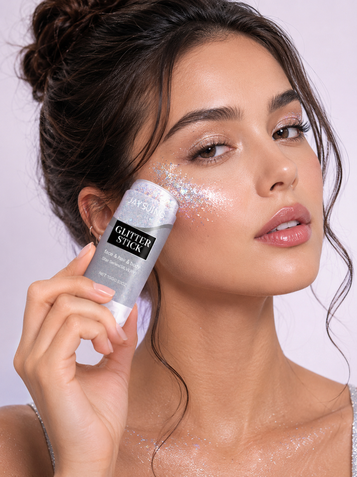 Silver Glitter Stick for Face, Hair & Body — Jaysuing